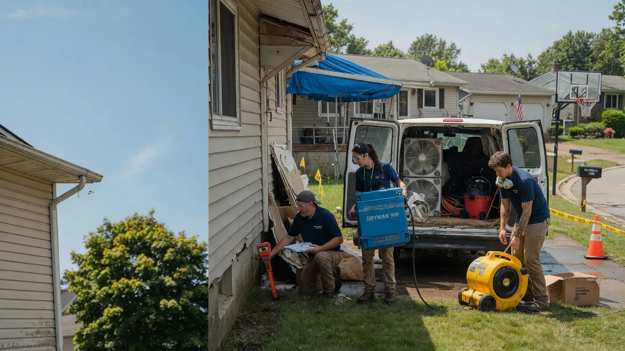Ceiling Leak Cleanup in Marion, IA near me